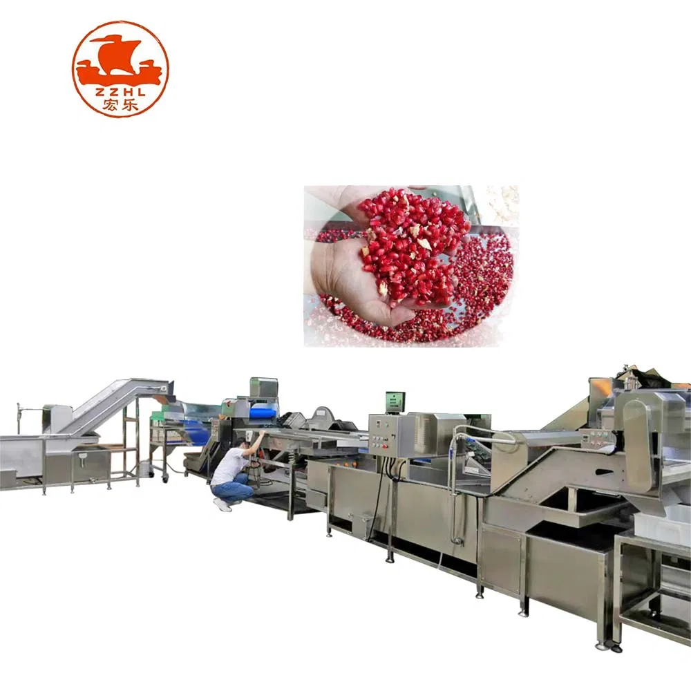68 Vollautomatische industrielle Granatapfel-Maracuja-Saftherstellungs-Peeling-Extraktionsmaschine